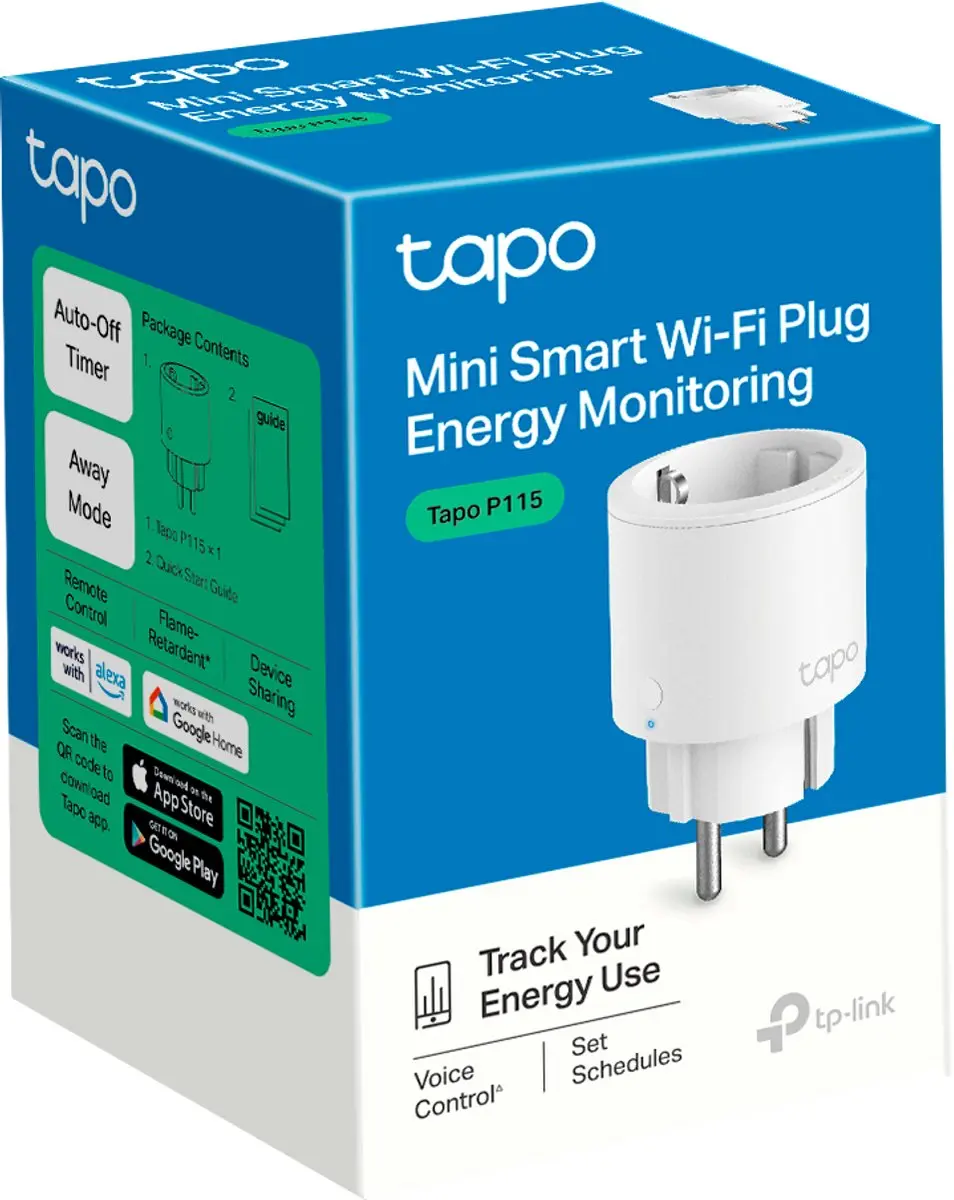 TP-Link Tapo P115 Slimme Stekker - Wit
