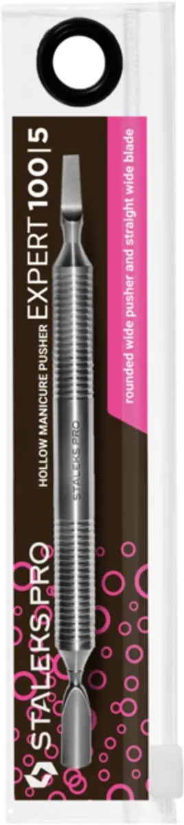 STALEKS Hollow Manicure Pusher EXPERT 100 TYPE 5
