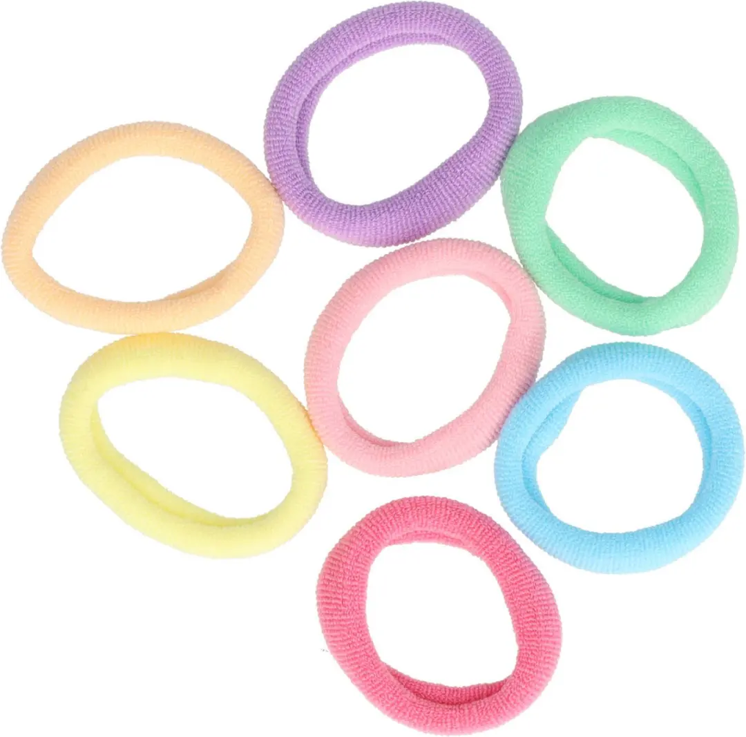 Haarsoires Haarelastiekjes Mini 3,5cm - Multicolor - 50 Stuks