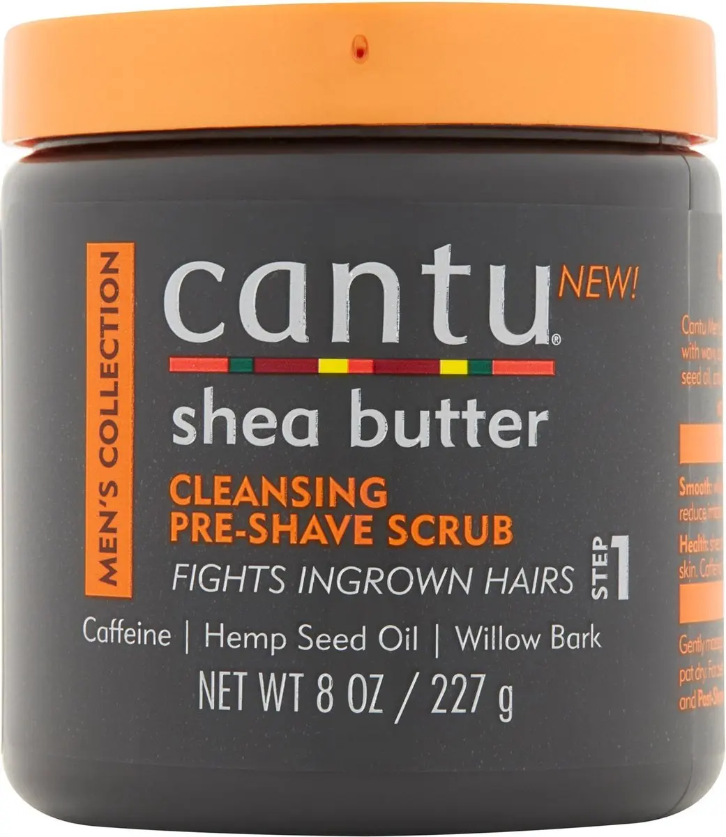 Cantu Men Cleansing Pre-Shave Scrub 227g