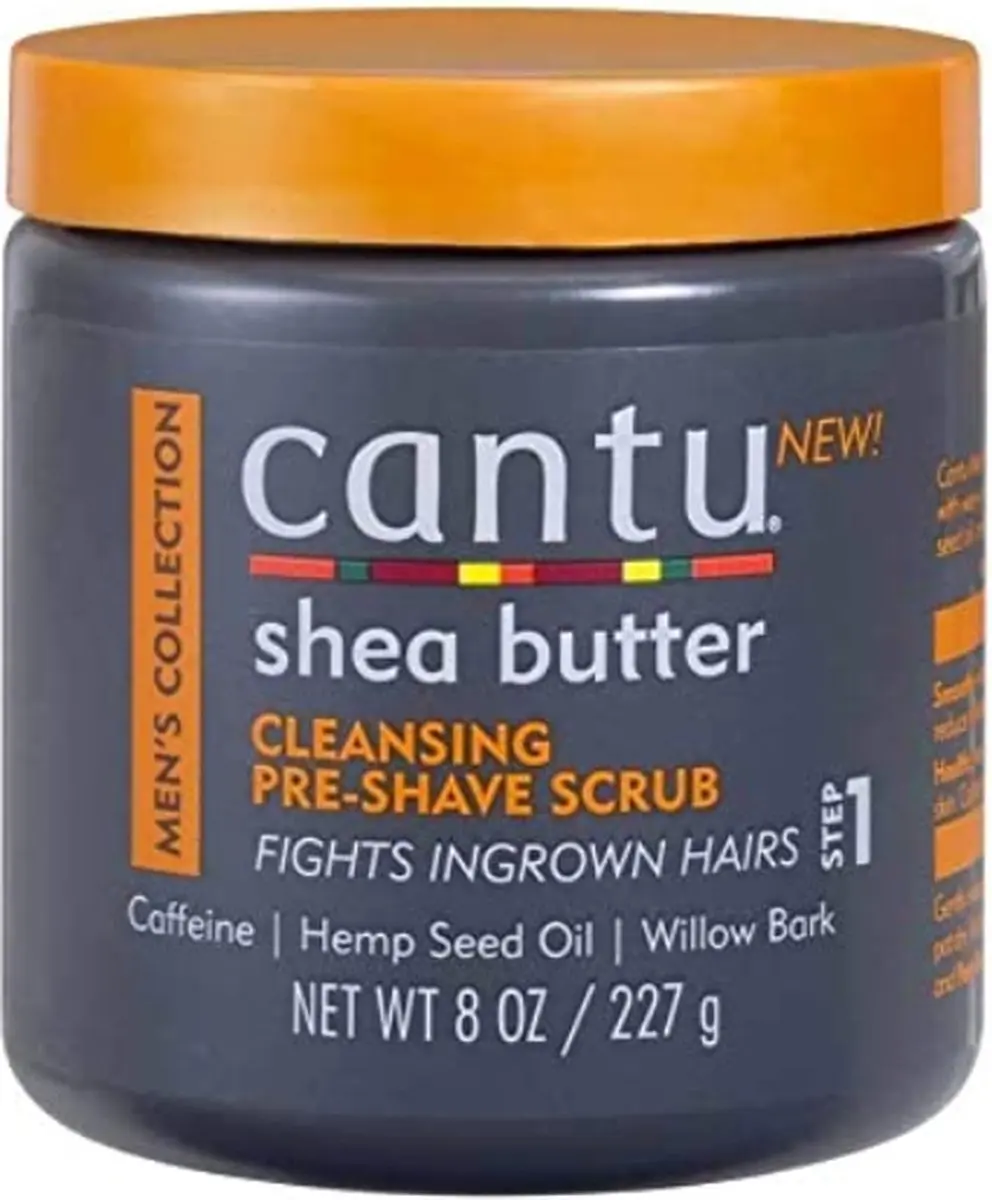 Cantu Men Cleansing Pre-Shave Scrub 227g