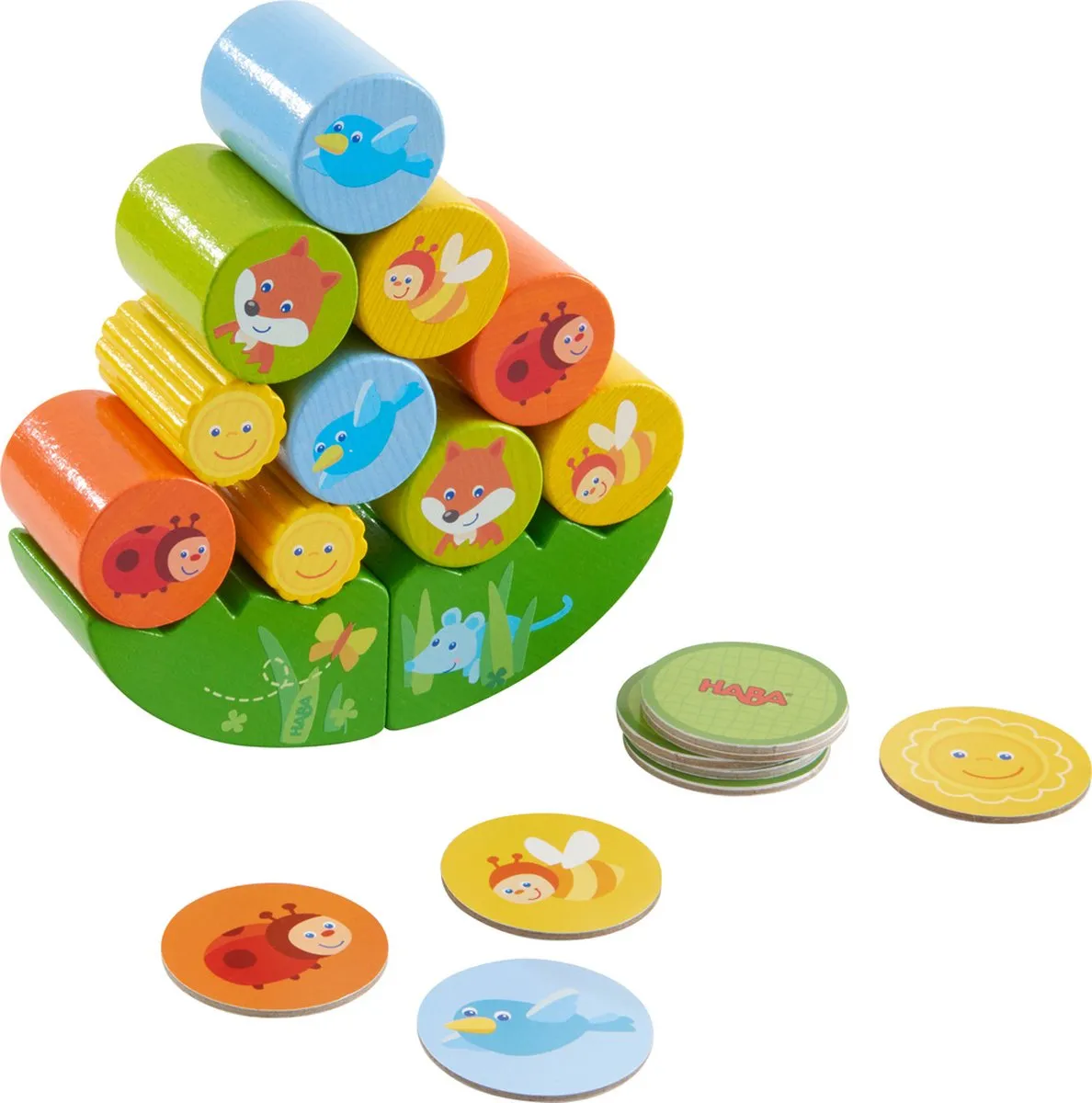 Haba Vos Stapelspel - MPN 305203 - 1-4 Spelers