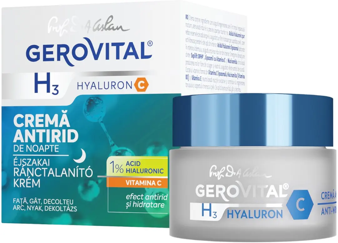 Gerovital Hyaluron C Geschenkset - Dag- & Nachtcrème 50ml