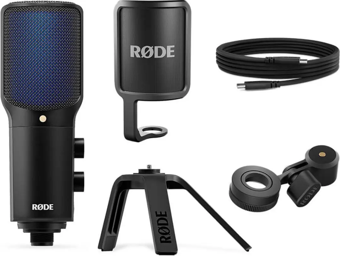 RØDE NT-USB+ Studio Microfoon - Zwart - afbeelding 6 van 6