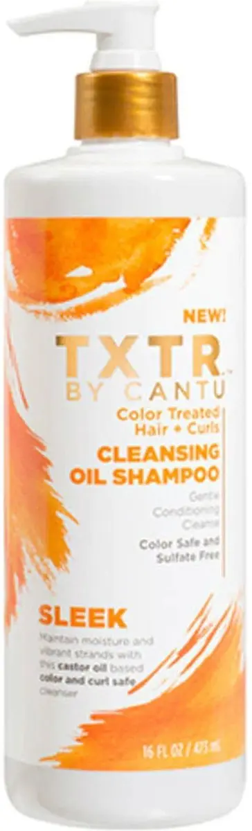 Cantu Shampoo Txtr Sleek Cleansing Oil 473ml