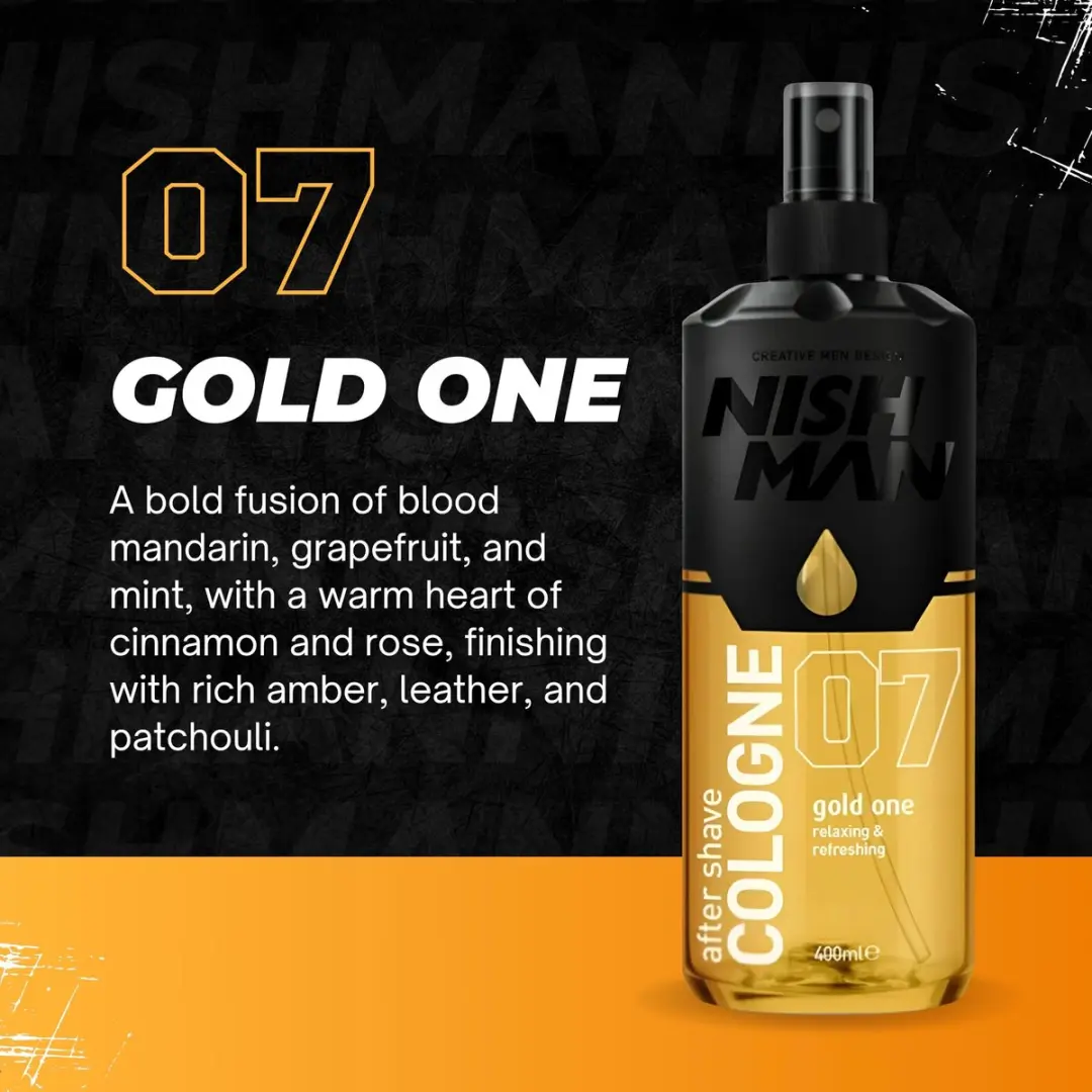 Nishman After Shave Cologne No. 07 Gold One - 400ml