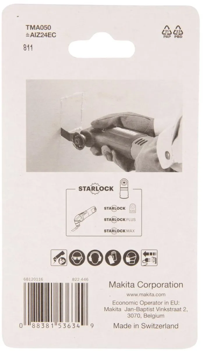 Makita TMA050 Invalzaagblad 24mm Hout