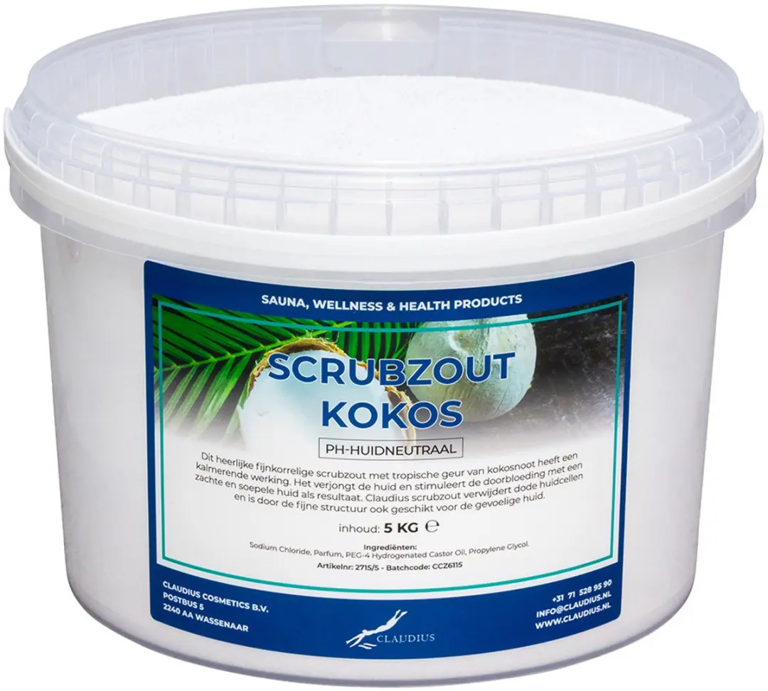 Splashbox Cosmetics Scrubzout Kokos 5 kg