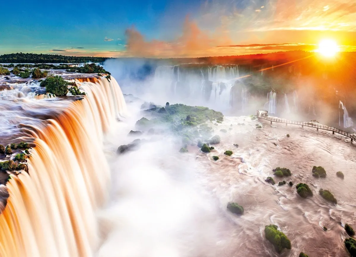 Clementoni Legpuzzel Waterval HQ 1000 Stukjes - 96161