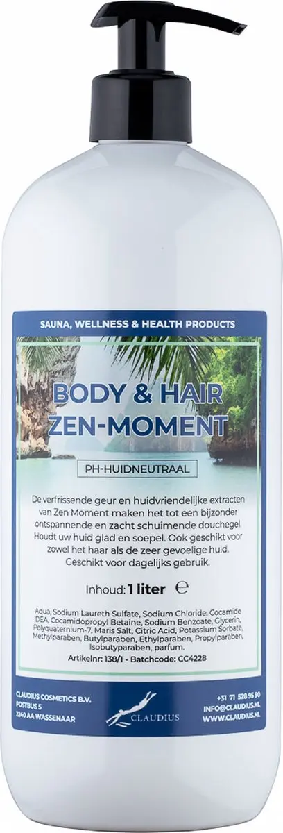 Splashbox Cosmetics Zen Moment Body & Hair 1L