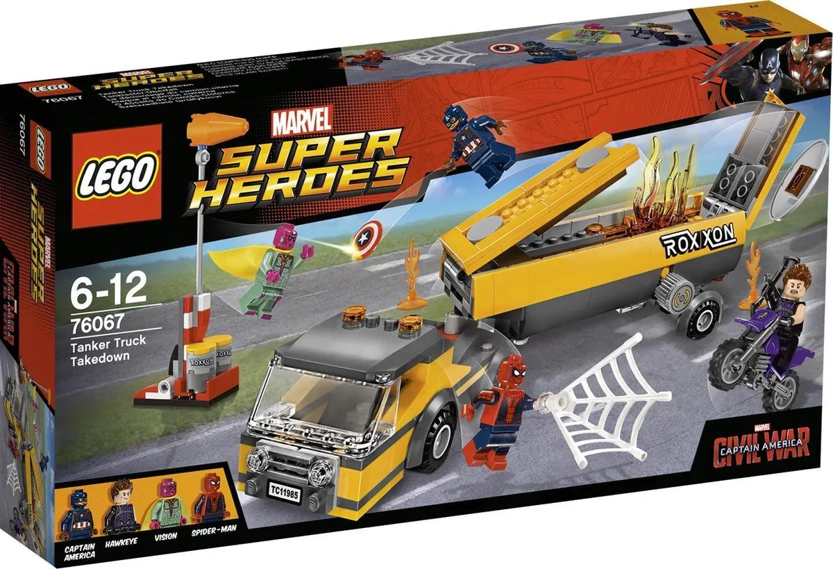 LEGO Super Heroes Tankwagen 76067 - 316 Stukken - 4 Minifiguren