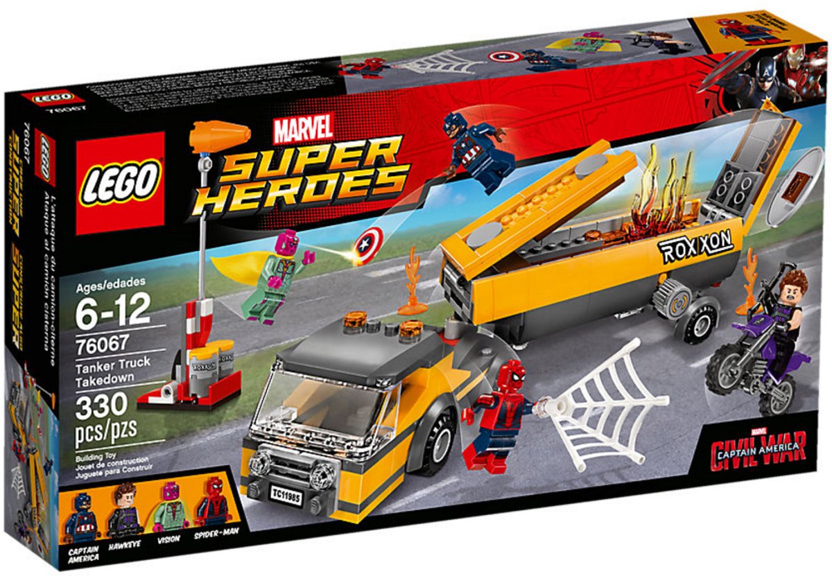 LEGO Super Heroes Tankwagen Tegenslag - 76067