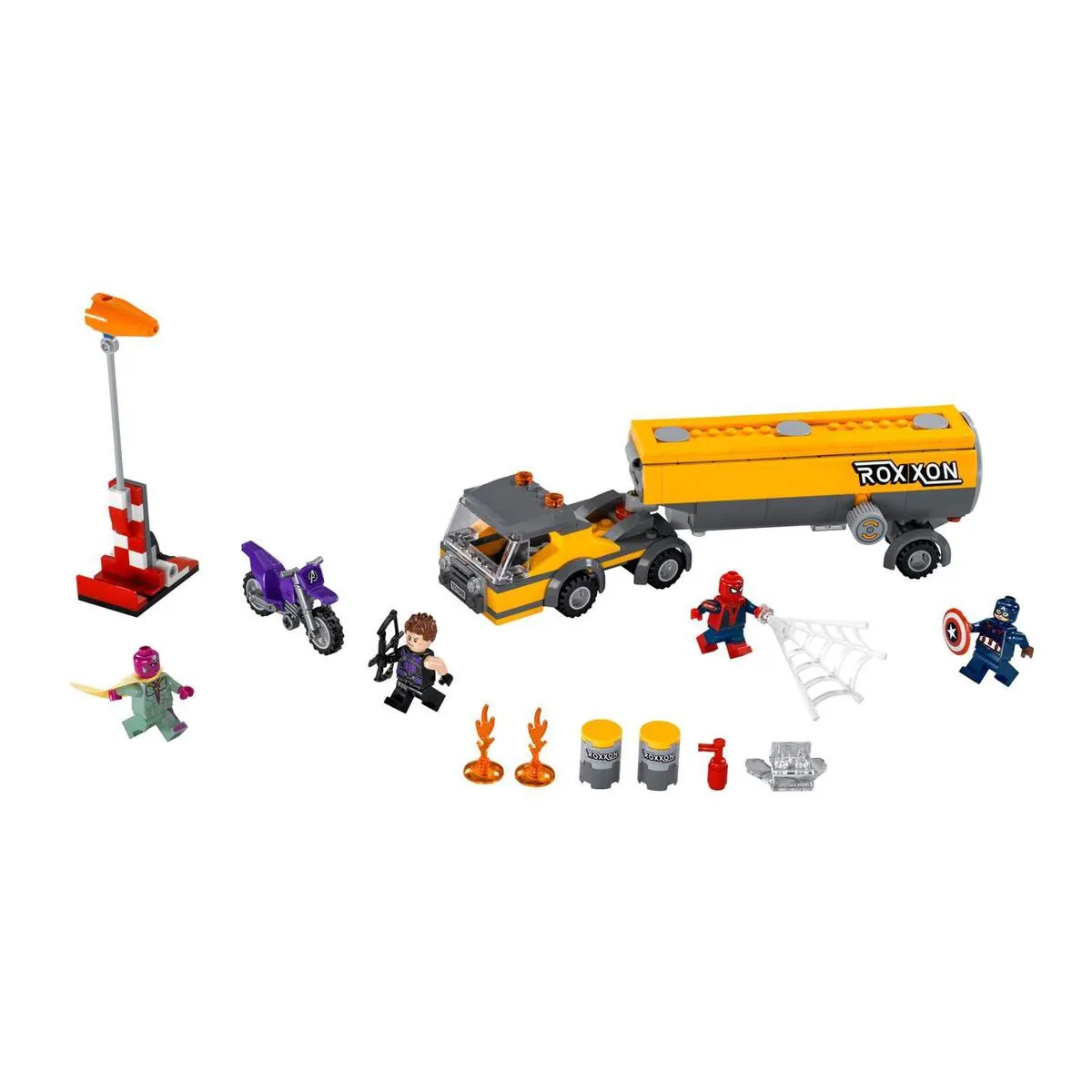 LEGO Super Heroes Tankwagen 76067 - 316 Stukken - 4 Minifiguren