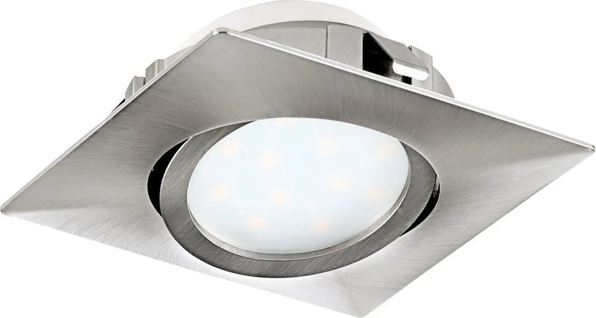 Eglo Pineda Inbouwarmatuur 1 Licht - Nikkel-Mat