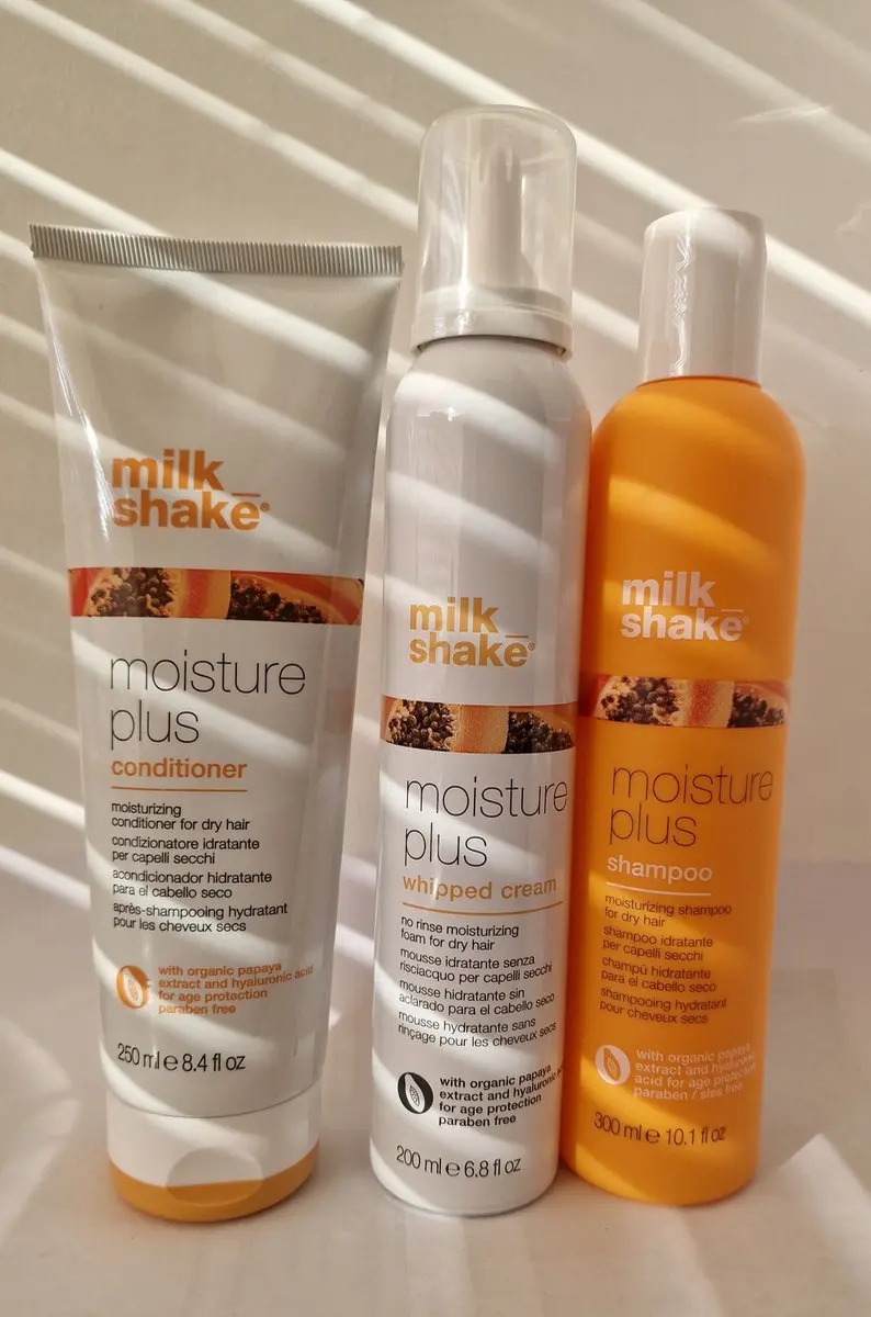 Milk Shake Moisture Plus Trio - 3x300ml Shampoo/Conditioner/Whipped Cream