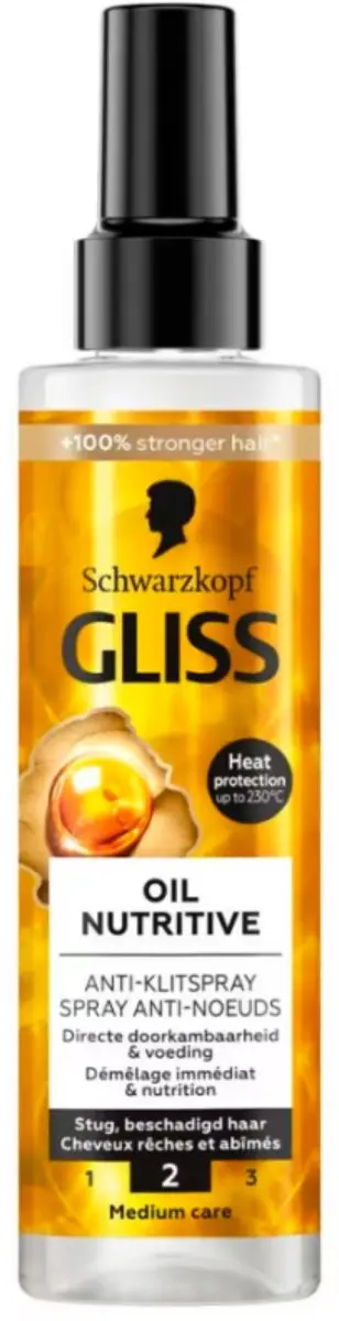 Gliss Kur A-Klit Spray Oil 200ml
