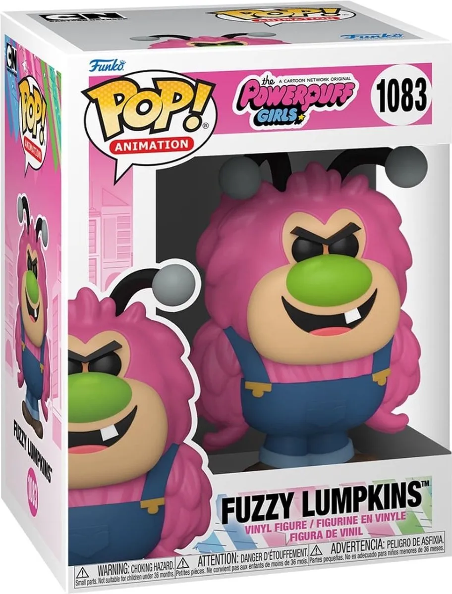 Funko Pop! The Powerpuff Girls Fuzzy Lumpkins - Vinyl Figuur - Multi
