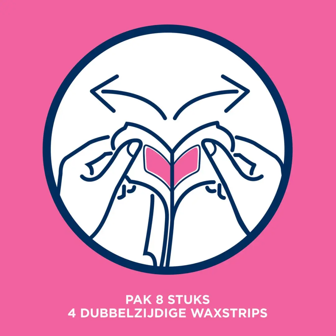 Veet Waxstrips Oksels - 8 Stuks