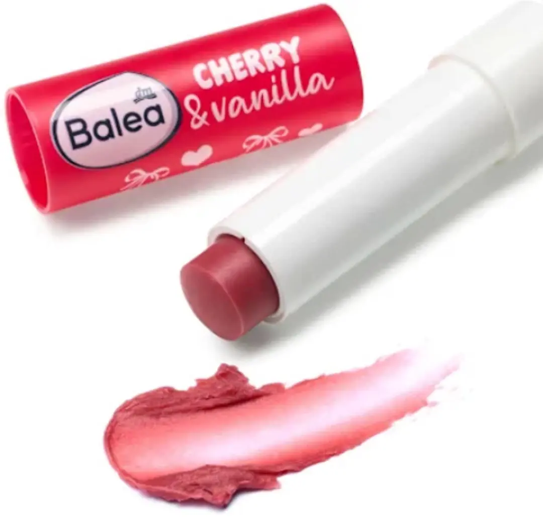 Balea Lippenbalsem Cherry & Vanilla 4,8g - afbeelding 2 van 2