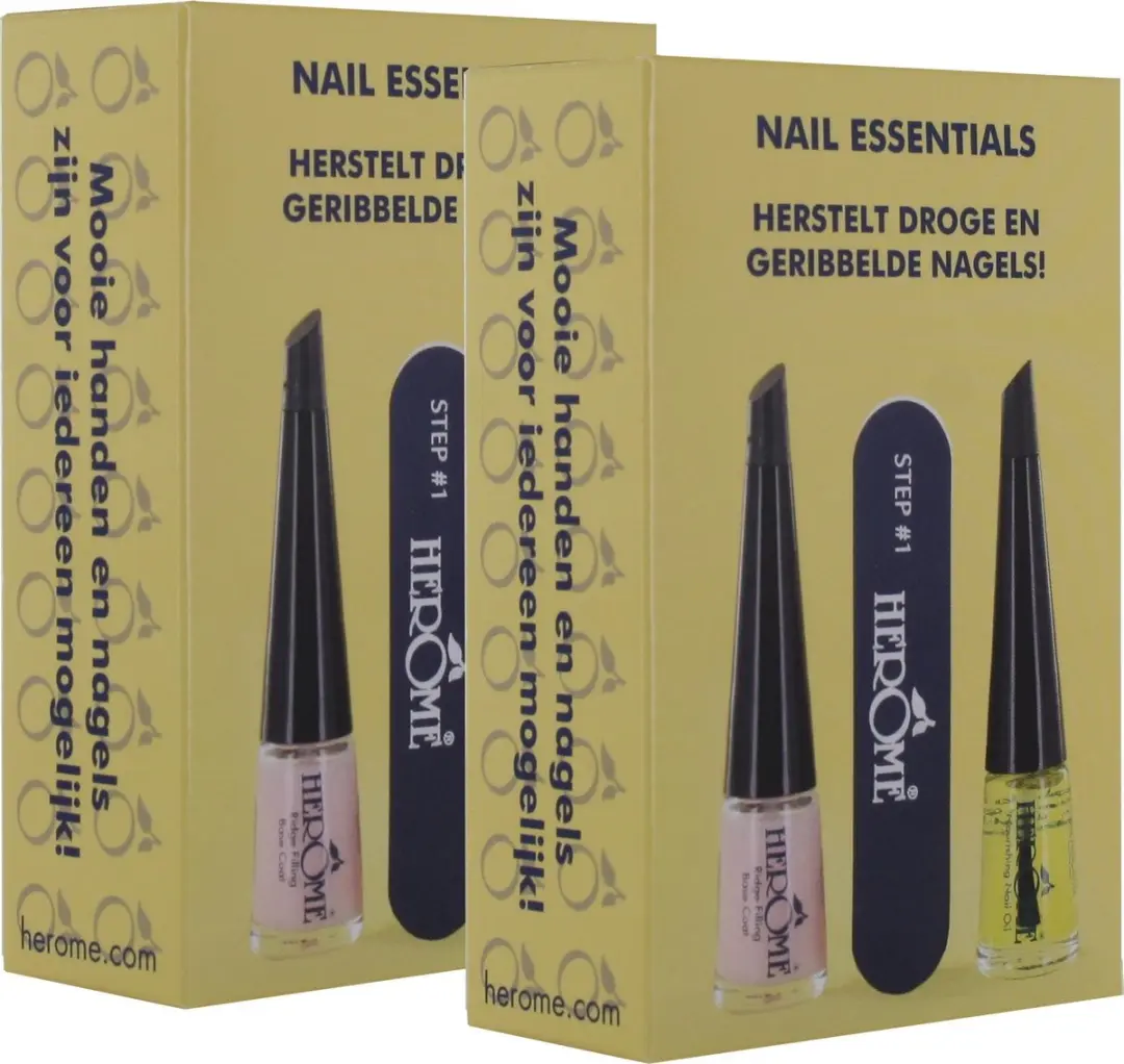 Herome Nail Essentials Set 2-pack - 116g - Geel - afbeelding 6 van 6