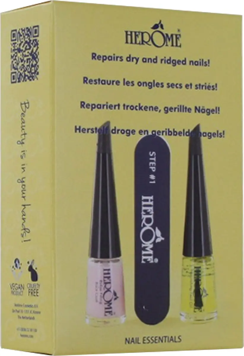Herome Nail Essentials Set 2-pack - 116g - Geel