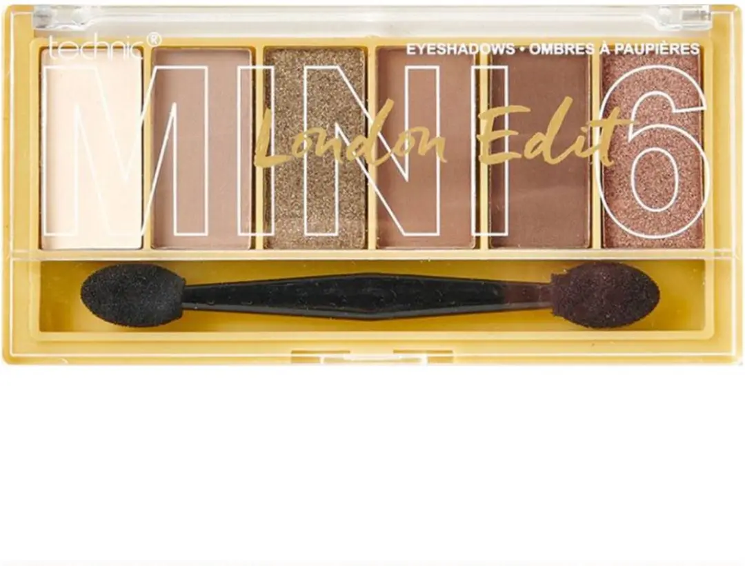 Technic Mini 6 Oogschaduw Palette London Edit