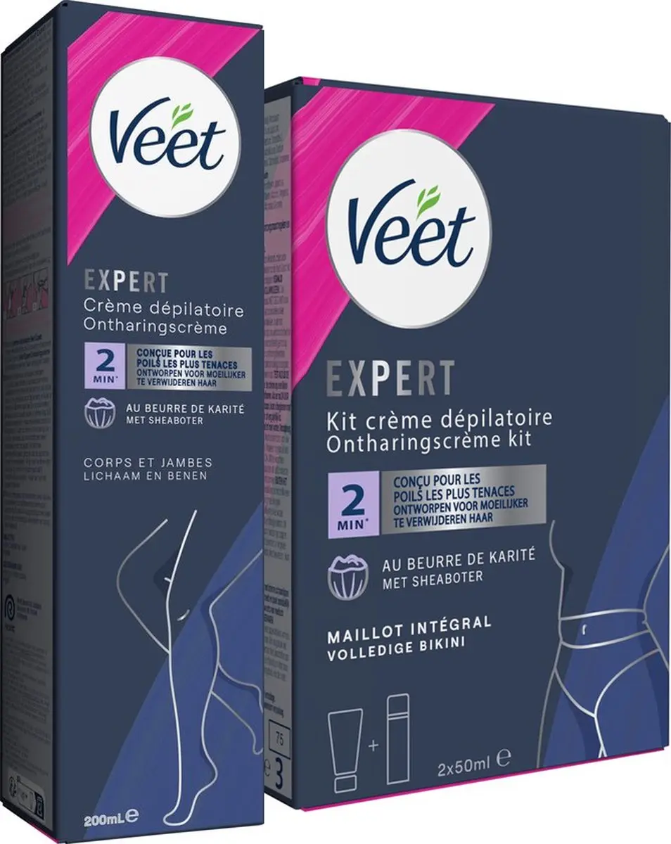 Veet Expert Ontharingscreme Bikini & Benen