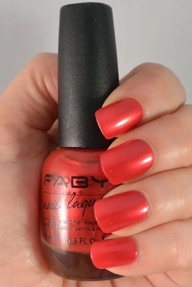 FABY Life on Mars Vegan Nagellak Rood - 15ml
