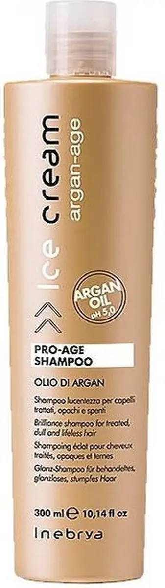 Inebrya Ice Cream Argan-Age Voedende Shampoo 300ml