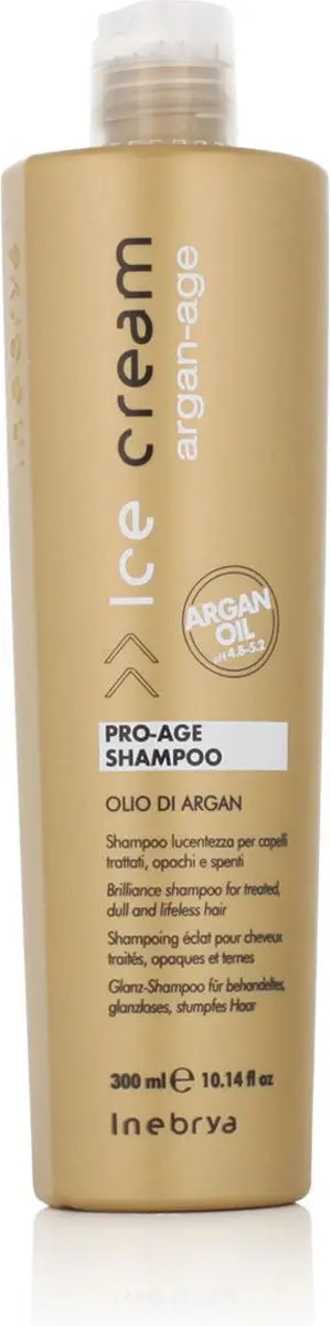 Inebrya Ice Cream Argan-Age Voedende Shampoo 300ml