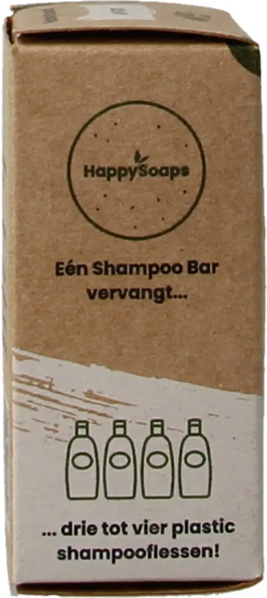 HappySoaps Dandruff Defence Shampoo Bar 70g - Krullend haar