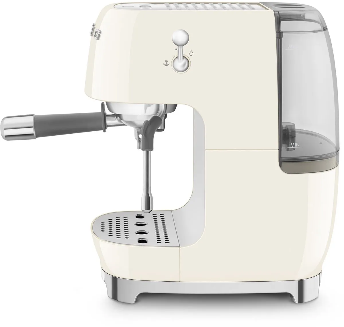 Smeg ECF03CREU Handmatige Espressomachine - Cold Brew - Crème