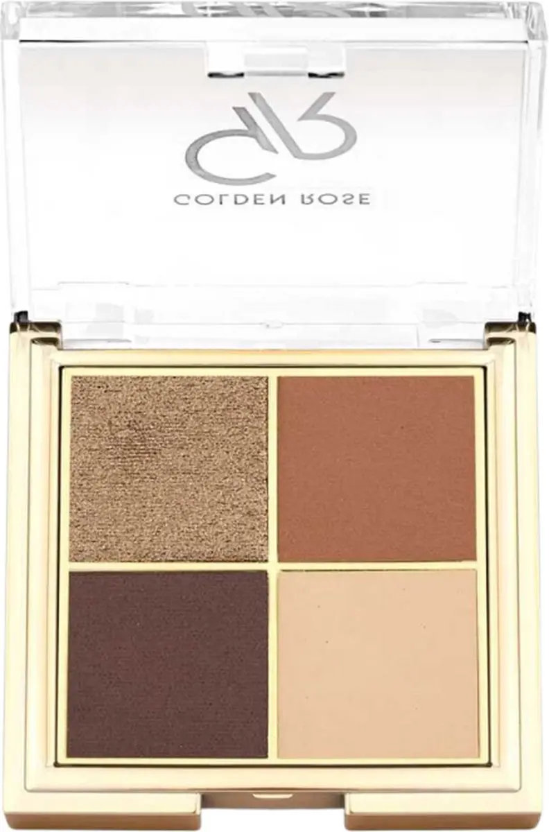 Golden Rose Quattro Eyeshadow Palette 04