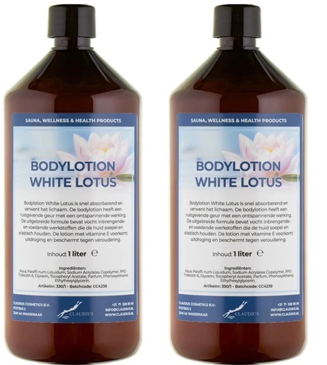 Splashbox Cosmetics Bodylotion White Lotus 2 Liter