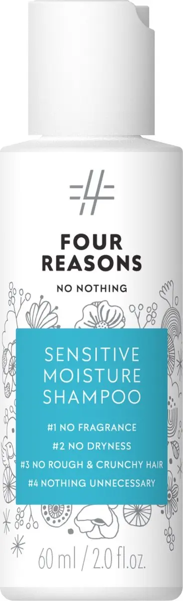 Four Reasons No Nothing Moisture Shampoo 60ml