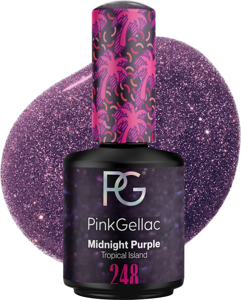 Pink Gellac 248 Midnight Purple Gellak 15ml