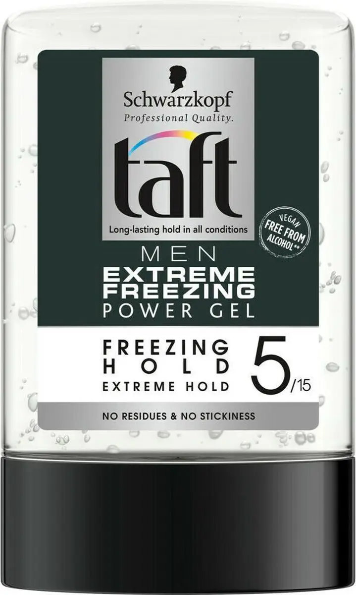 Taft Men Power Gel Extreme Freezing Hold 300ml