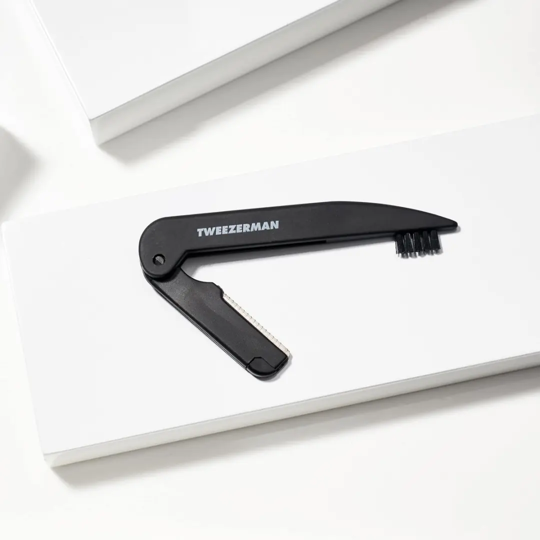 Tweezerman Precision Folding Razor - Zwart
