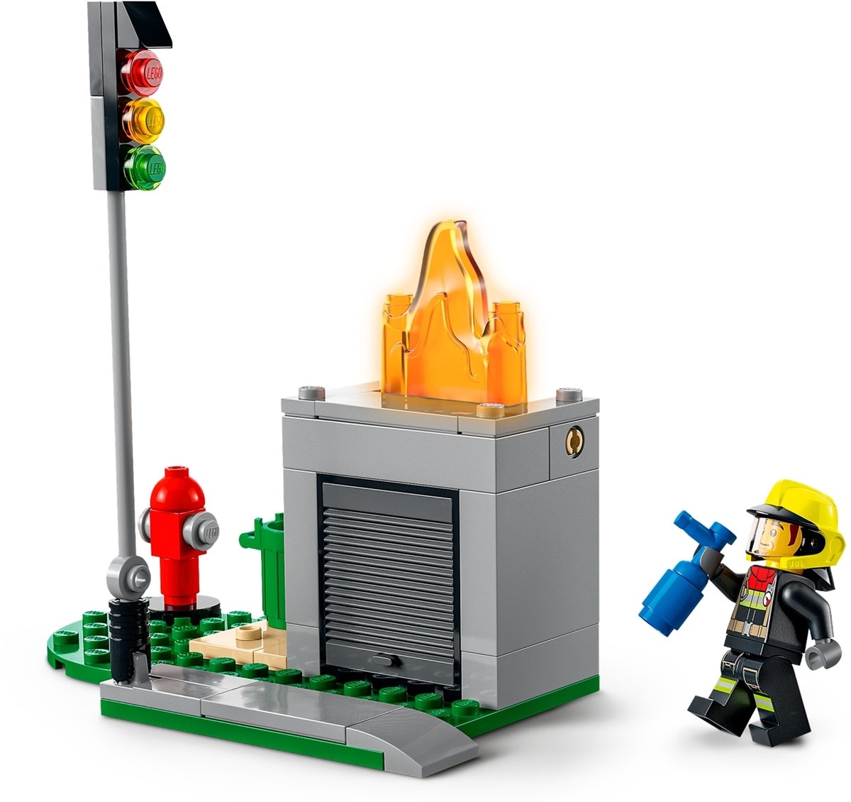 LEGO City Brandweer & Politie Achtervolging - 60319