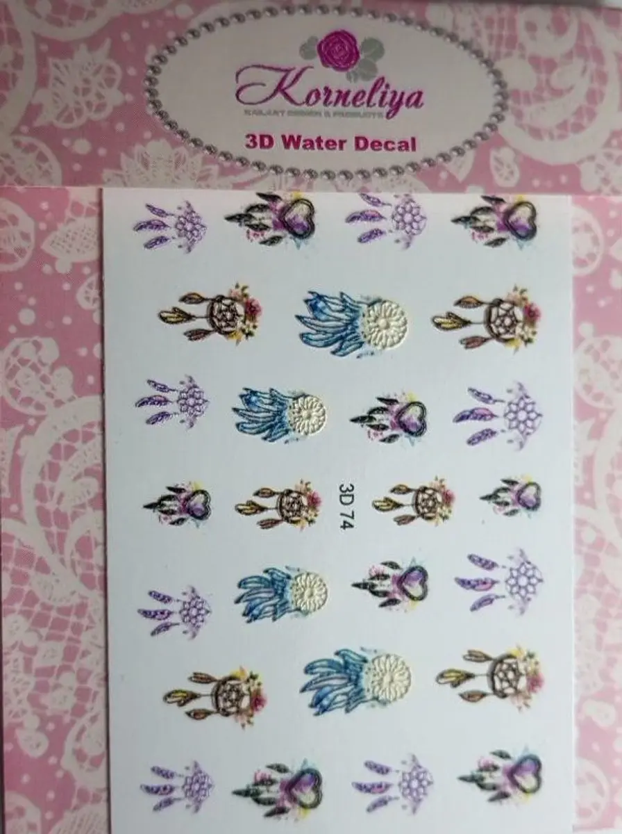Korneliya 3D Waterdecal 074