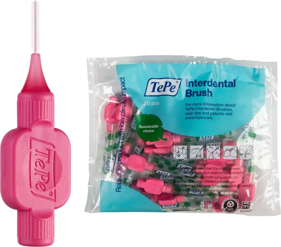 TePe Interdentale Ragers Original Roze ISO 0,4mm