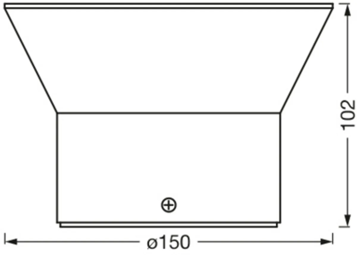 LEDVANCE SMART+ Outdoor Wandlamp 10W - 850lm - Wit