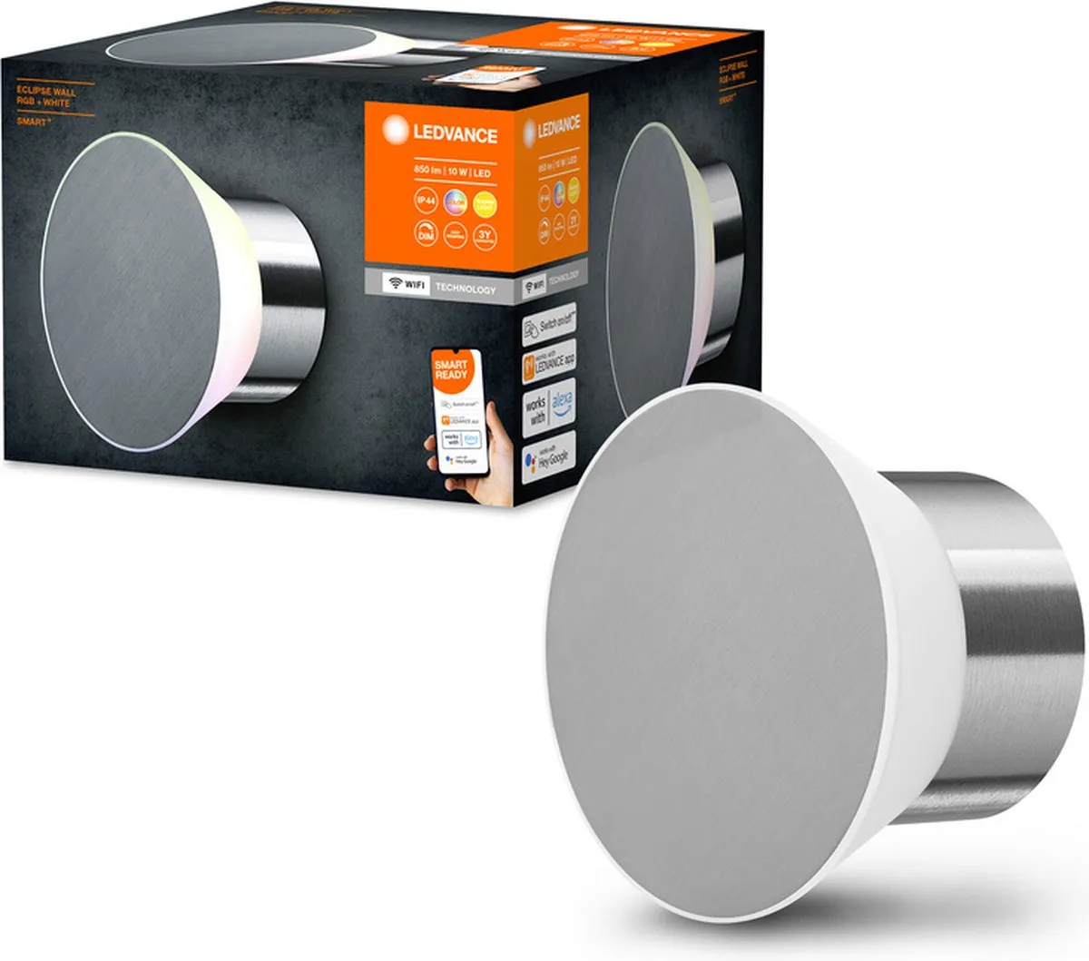 LEDVANCE SMART+ Outdoor Wandlamp 10W - 850lm - Wit