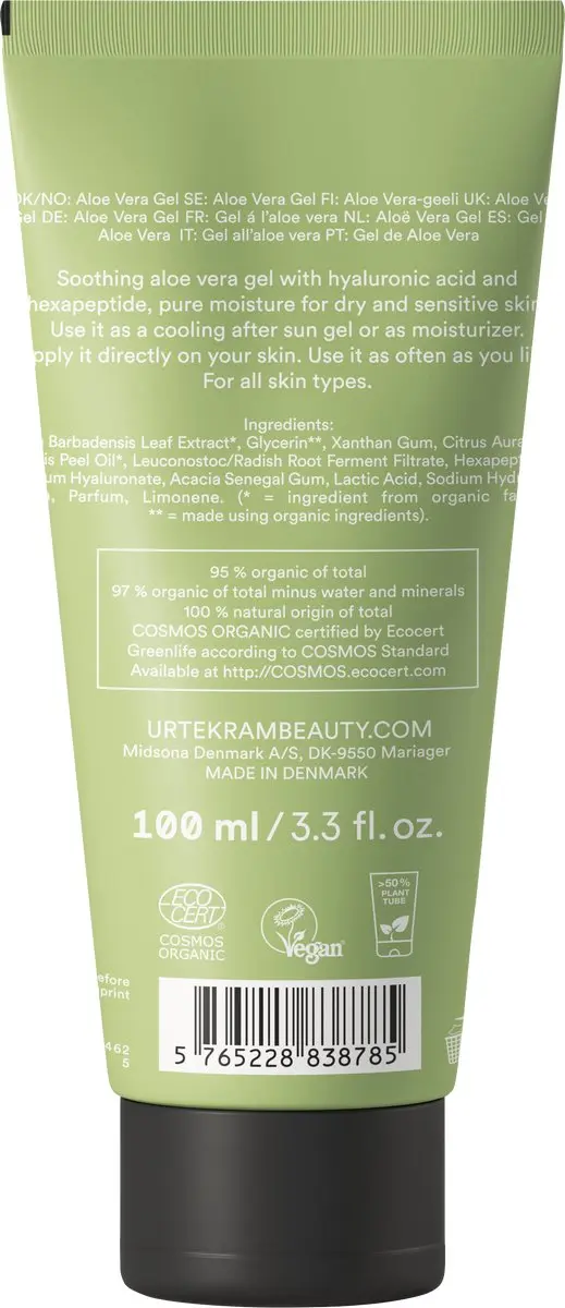 Urtekram Aloë Vera Huidgel 100ml