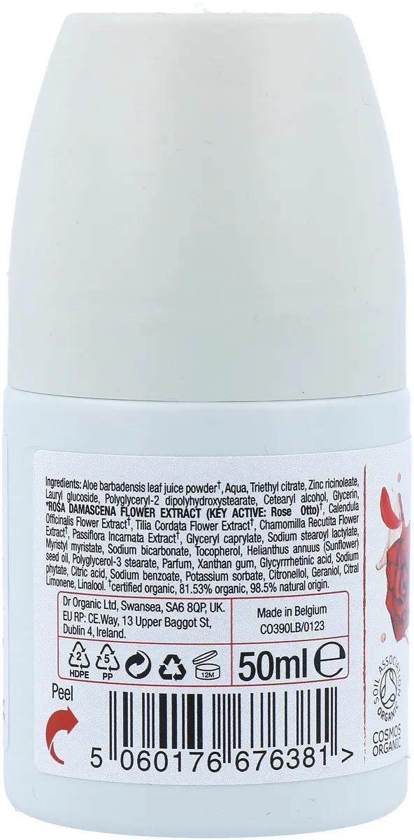 Dr. Organic Rozen Deodorant 50ml