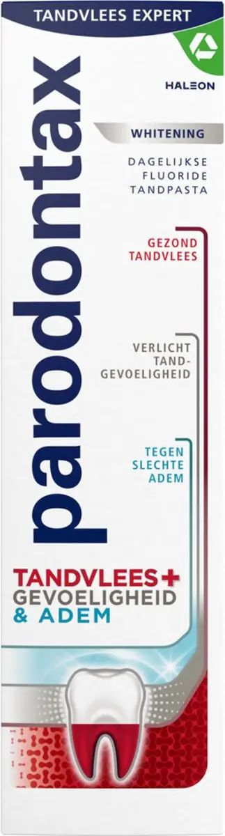 Parodontax Tandpasta Tandvlees+Gevoeligheid & Adem Whitening