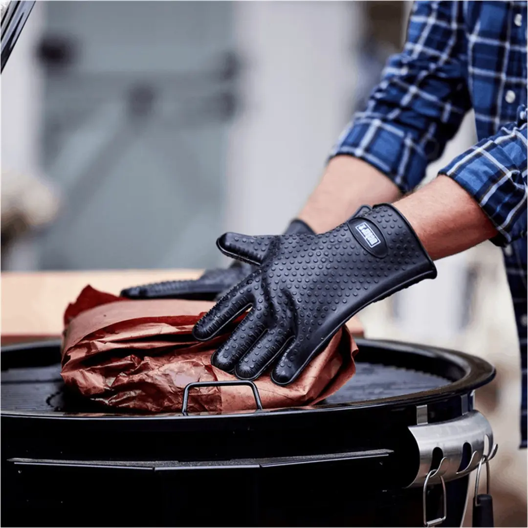 Weber Siliconen Barbecuehandschoenen - Zwart