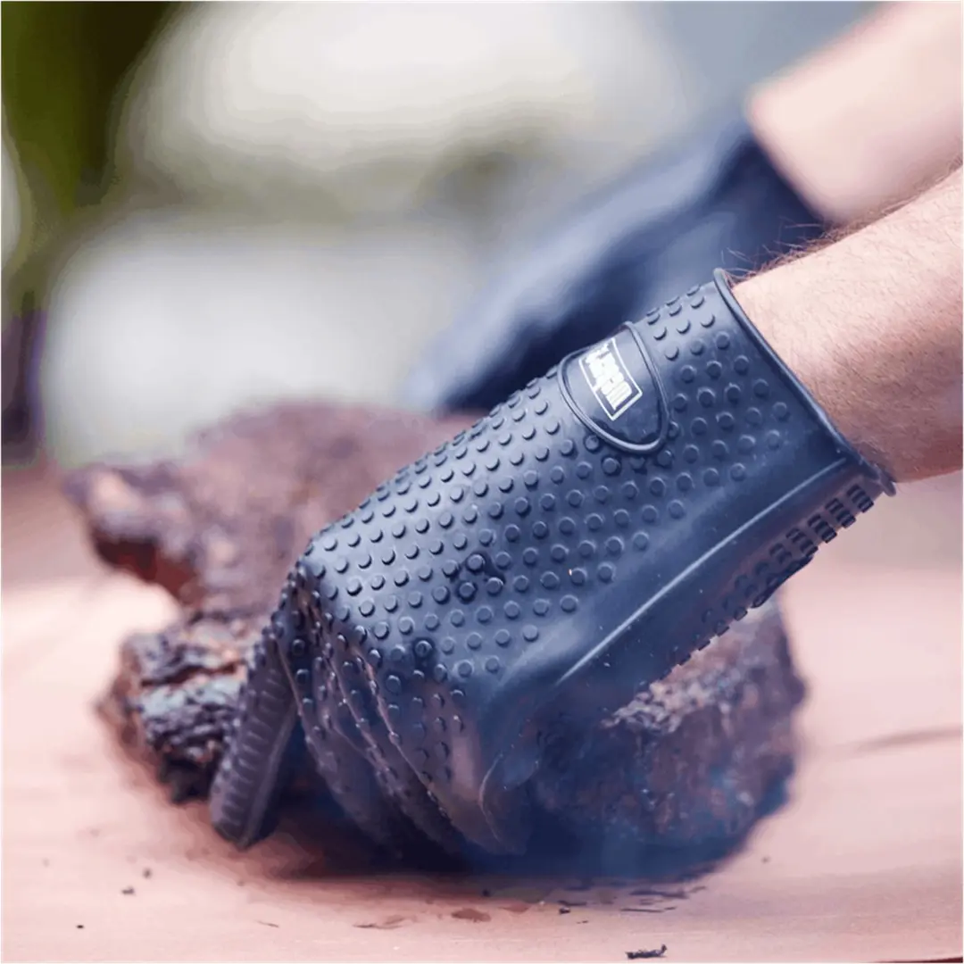 Weber Siliconen Barbecuehandschoenen - Zwart