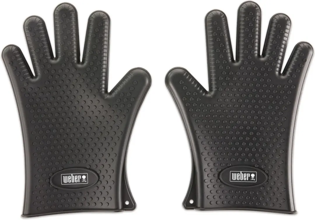 Weber Siliconen Barbecuehandschoenen - Zwart