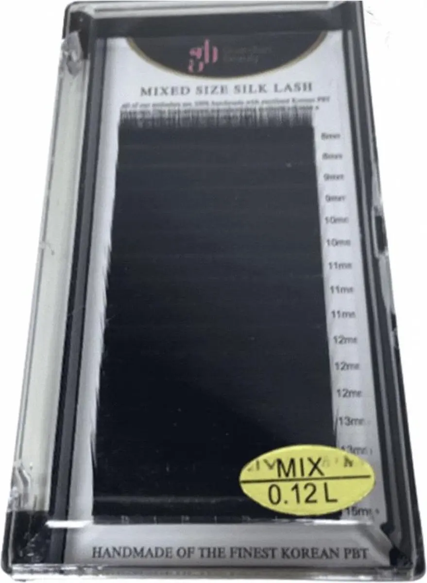 Guardian Beauty Prime Silk Lashes Wimper Extensions - 0.12mm - Zwart